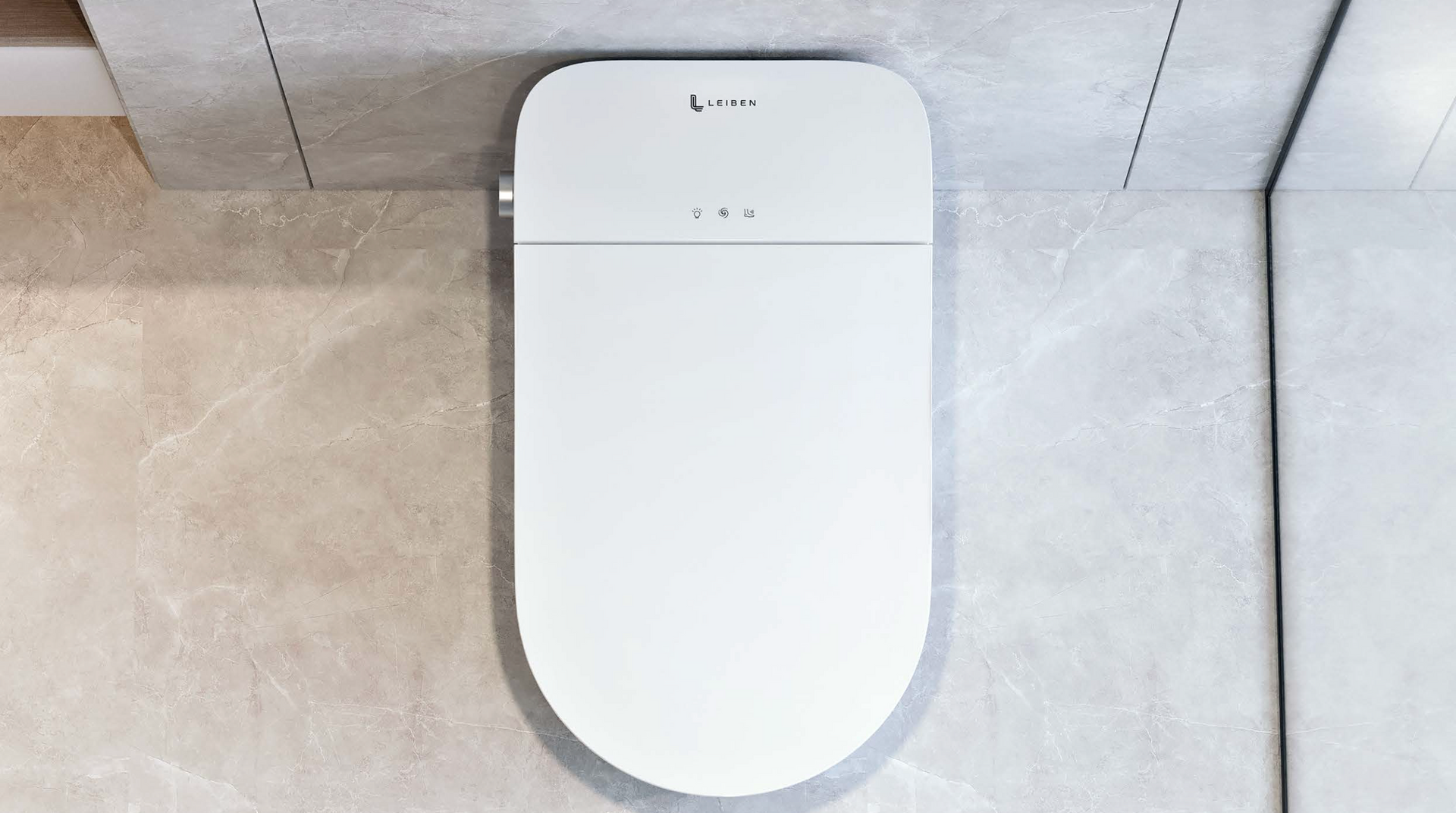 BRIM Smart Toilet Top View