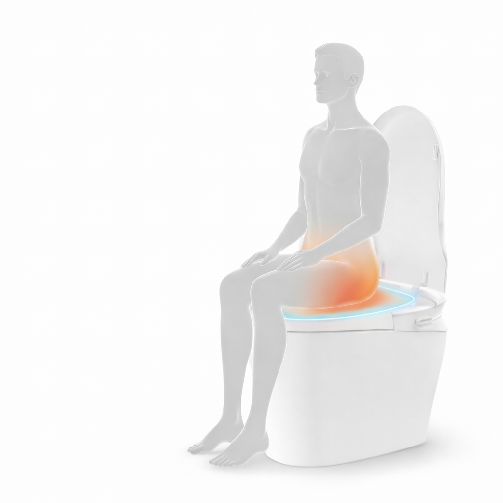 Heated comfort seat